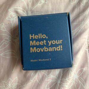 Blue Movband 2 Fitness Tracker